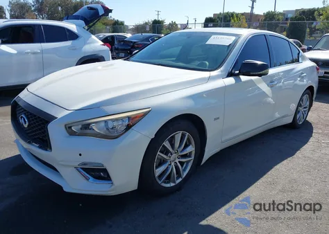 2018 Infiniti Q50 3.0T Luxe from USA, damaged, VIN JN1EV7AP8JM591963